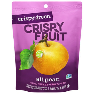 Crispy Green Crispy Fruit All Pear Single - 0.53 Oz - Image 2