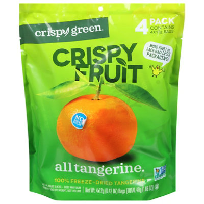 Crispy Green Dried Fruit Tangerine - 1.69 Oz - Image 3