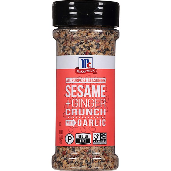 Mccormick All Purpose Sesame Ginger Crunch Seasoning - 4.77 Oz