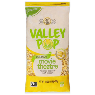 Valley Pop Yellow Big Bag Ready To Eat Popcorn - 16 Oz - Image 1
