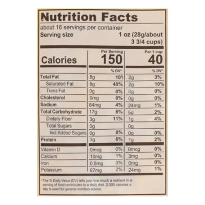 Valley Pop Yellow Big Bag Ready To Eat Popcorn - 16 Oz - Image 3