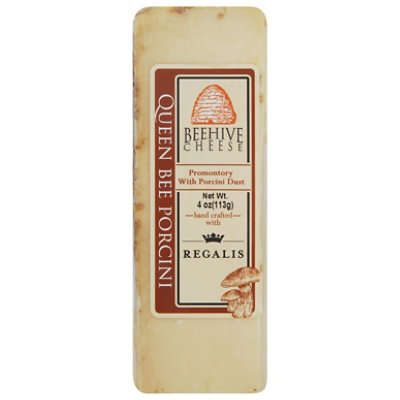 Beehive Cheese Queen Bee Porcini Cheese - 4 Oz - Image 2