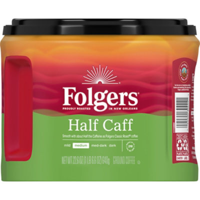 Folgers Half Caff Ground Coffee - 22.6 Oz - Image 7