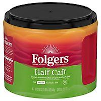 Folgers Half Caff Ground Coffee - 22.6 Oz - Image 1