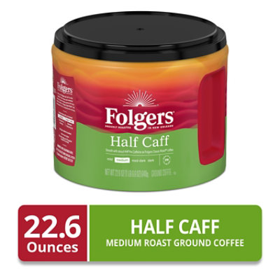 Folgers Half Caff Ground Coffee - 22.6 Oz - Image 2