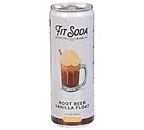 Fit Soda Root Beer Vanilla Float Soda - 12 Fl. Oz.
