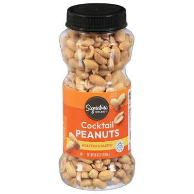 Signature SELECT Roasted & Salted Party Peanuts - 16 Oz - Image 3