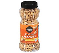 Signature Select Roasted & Salted Party Peanuts - 16 Oz