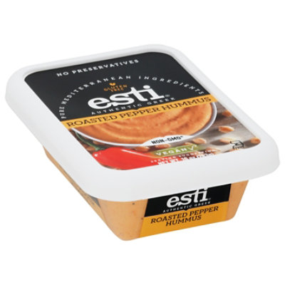 Esti Roasted Pepper Hummus - 10 Oz - Image 2