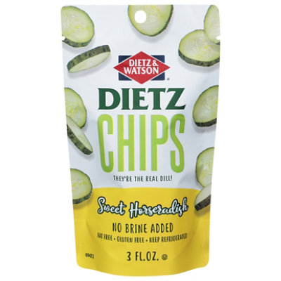 Dietz & Watson Pickle Pouch Sweet Horseradish Chips - 3 Oz - Image 3