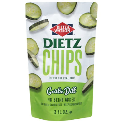 Dietz & Watson Pickle Pouch Dill Chips - 3 Oz - Image 3