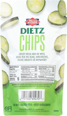 Dietz & Watson Pickle Pouch Dill Chips - 3 Oz - Image 6