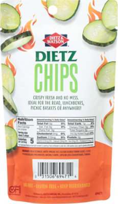 Dietz & Watson Pickle Pouch Hot Chips - 3 Oz - Image 6