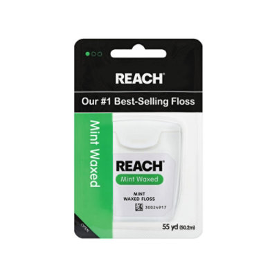 Reach Mint Flavored Waxed 55 Yards Dental Floss - Each - Image 1