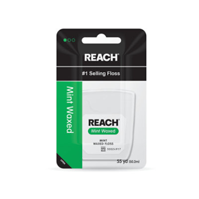 Reach Mint Flavored Waxed 55 Yards Dental Floss - Each - Image 1