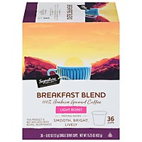 Signature SELECT Coffee Pod Breakfast Blend - 36 Count - Image 3