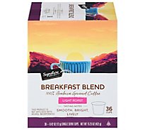 Signature SELECT Coffee Pod Breakfast Blend - 36 Count