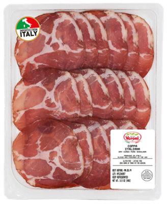 Veroni Pre-sliced Coppa Italiana - 3.5 Oz - Image 1