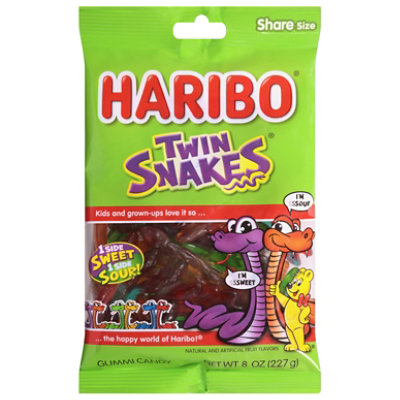 Haribo Twin Snakes - 8 Oz - Image 1