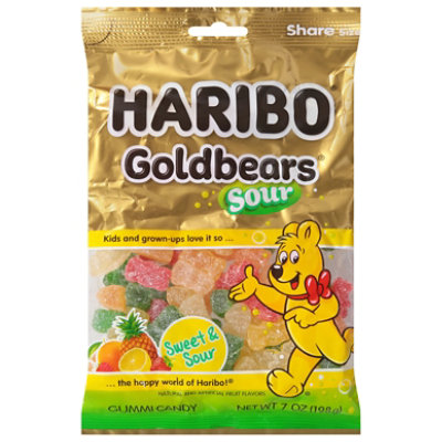 Haribo Sour Goldbears - 7 Oz