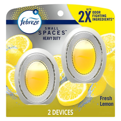 Febree Small Spaces HD Fresh Lemon 2 Count - 15 Ml - Image 1