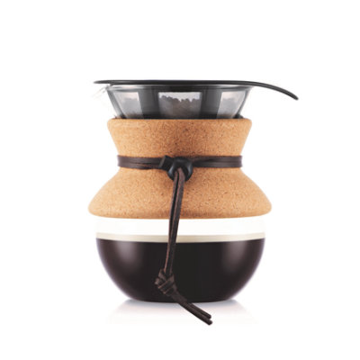 Pour Over Coffee Maker 17 Oz With Cork Collar - EA - Image 1