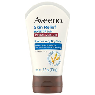 Aveeno Skin Relief Intense Moisture Hand Cream With Oat - 3.5 Oz - Image 1