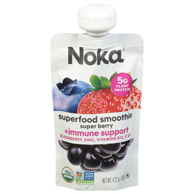 Noka Organic Superberry Fruit Smoothie - 4.22 Oz - Image 3