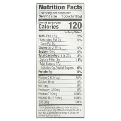 Noka Organic Superberry Fruit Smoothie - 4.22 Oz - Image 3