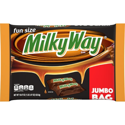 Milky Way Caramel Milk Chocolate Fun Size Halloween Candy Bars - 18.47 Oz - Image 1