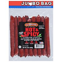 Old Wisconsin Twisted Link Hot Spicy Snack Sticks - 14 OZ - Image 3