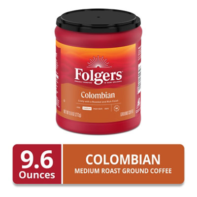 Folgers Colombia Coffee - 9.6 OZ - Image 2