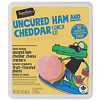 Signature SELECT Uncured Ham And Cheddar Lunch Kit - 3 Oz - Image 1