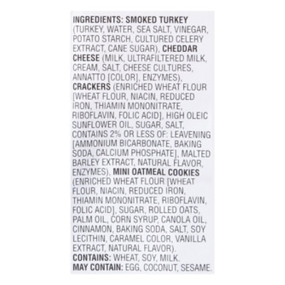 Signature SELECT Smoked Turkey And Cheddar Lunch Kit - 2.8 Oz - Image 5