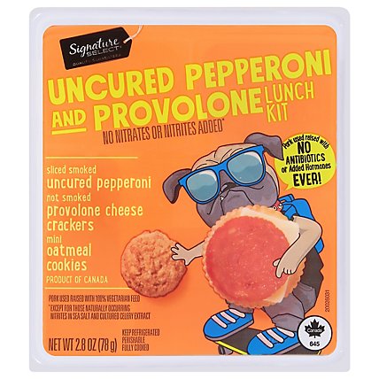 Signature SELECT Uncured Pepperoni And Provolone Lunch Kit - 2.8 Oz - Image 3