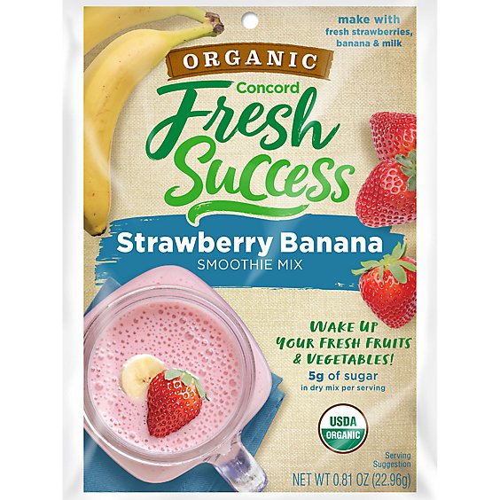 Strawberry Banana Mix Organic - .8 OZ