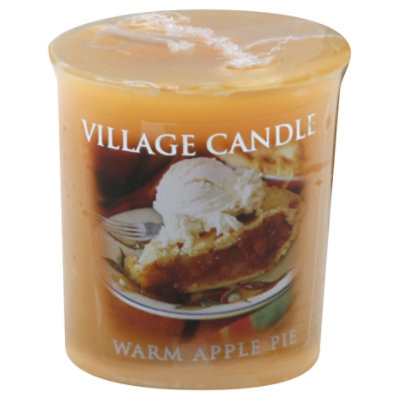 Vil Warm Apple Votive Candle - EA - Image 1