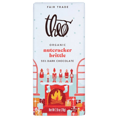 Theo Nutcracker Dark Chocolate Bar - 2.8 Oz - Image 3