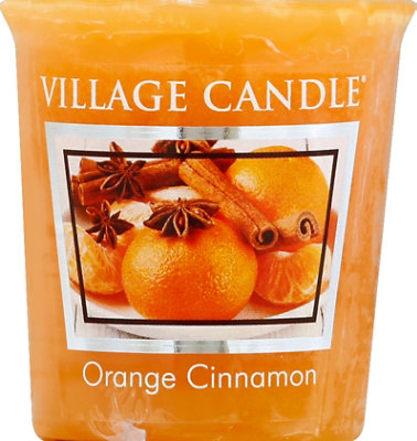 Vil Orng Cinn Votive Candle - EA - Image 2