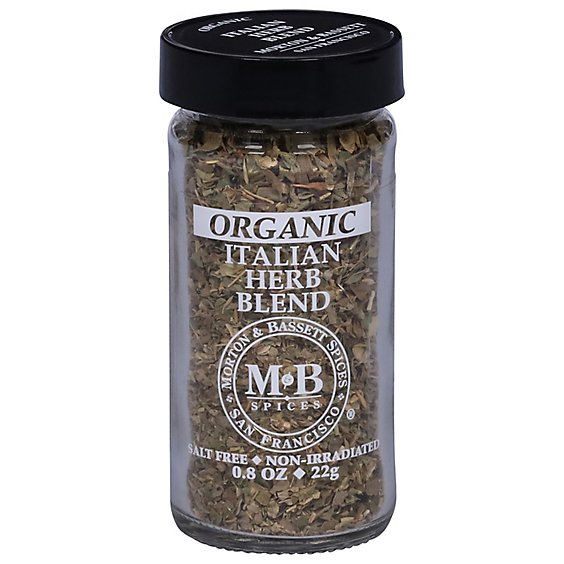 Morton & Bassett Organic Italian Herb Blend - 8 Oz