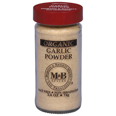 Morton & Bassett Organic Garlic Powder - 2.6 Oz - Image 2