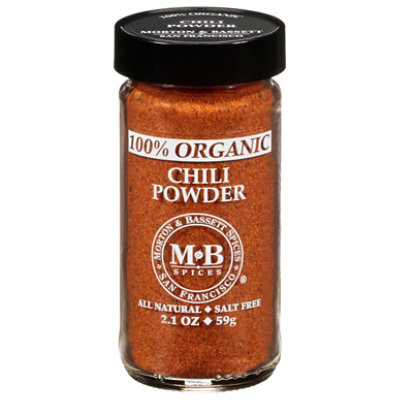 Morton & Bassett Org. Chili Powder - 2.1 Oz - Image 2