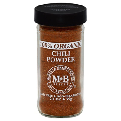 Morton & Bassett Org. Chili Powder - 2.1 Oz - Image 1