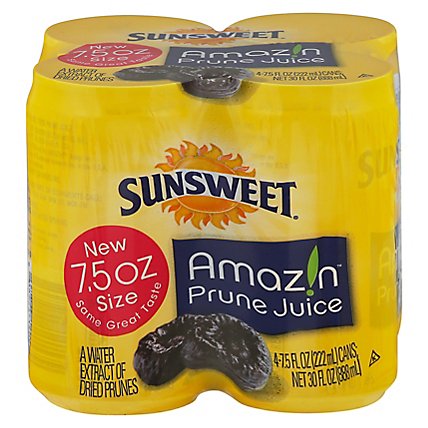 Sunsweet Prune Juice - 4-7.5 FZ - Image 1