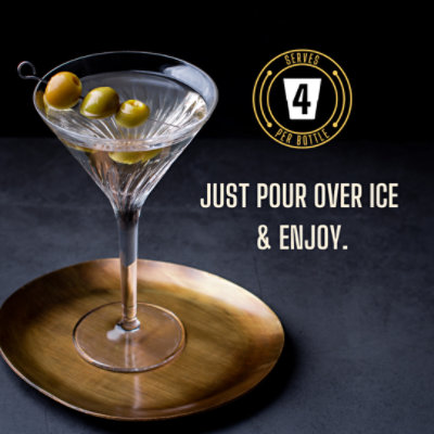 Heublein Dirty Martini Wheatley Vodka Cocktail 55 Proof - 375 Ml - Image 3