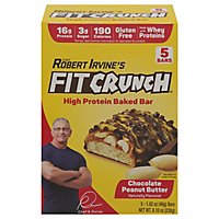 Fitcrunch Chocolate Peanut Butter Snack Bar - 5 Count - Image 3