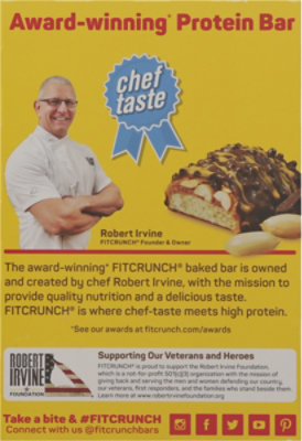 Fitcrunch Chocolate Peanut Butter Snack Bar - 5 Count - Image 6