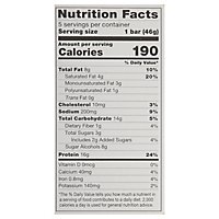 Fitcrunch Chocolate Peanut Butter Snack Bar - 5 Count - Image 4