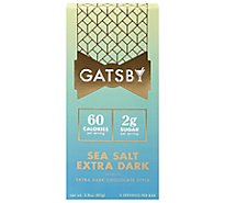 Gatsby Sea Salt Extra Dark Chocolate Bar - 2.8 Oz