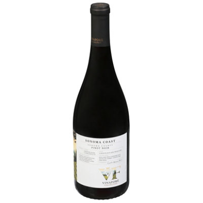 Vinafore Sonoma Coast Pinot Noir Wine - 750 ML - Image 3